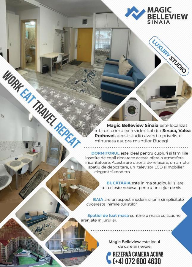 Magic Belleview Sinaia Apartment Bagian luar foto